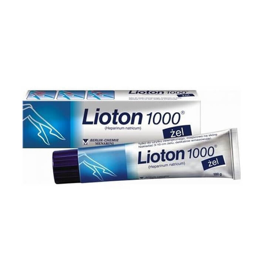 Lioton 1000 8,5 mg/g, Gel, 30 g