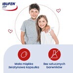 Ibufen Junior 200 mg, für Kinder ab 6 Jahren, 10 Weichkapseln