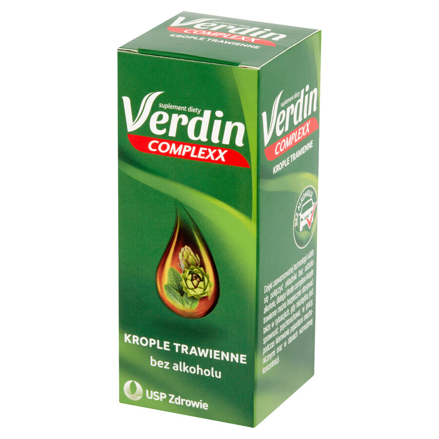 Verdin Complexx, Verdauungstropfen, alkoholfrei, 40 ml