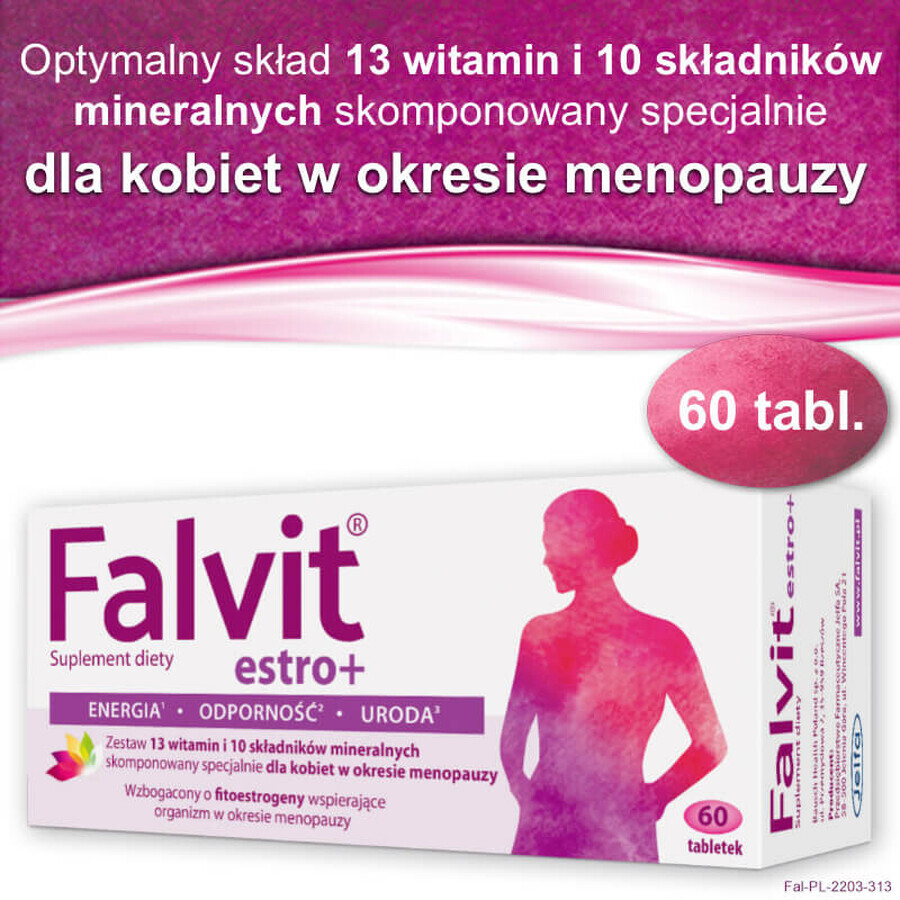 Falvit Estro+, 60 Tabletten