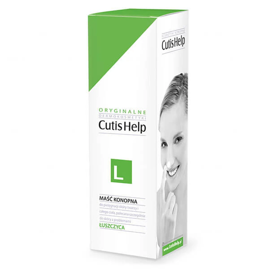 CutisHelp L, Schuppenflechte, Hanf-Nachtsalbe, 100 ml