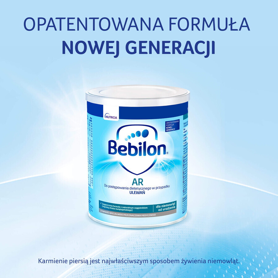 Bebilon AR, for babies with a tendency to urinate, from birth, 400 g