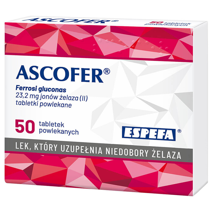 Ascofer 200 mg, 50 Filmtabletten