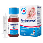 Pedicetamol 100 mg/ml, Lösung zum Einnehmen für Kinder und Säuglinge ab Geburt, 60 ml