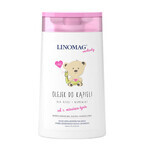 Linomag Emolients, huile de bain pour bébés et enfants à partir de 1 mois, 200 ml