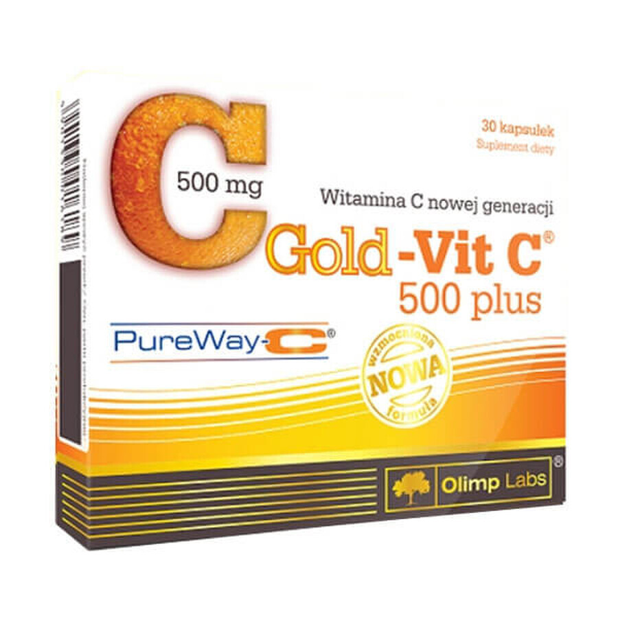 Olimp Gold-Vit C 500 Plus, 30 capsules