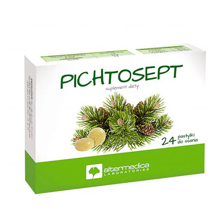 Alter Medica Pichtosept, 24 Lutschtabletten