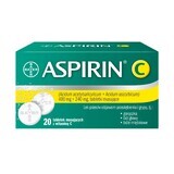 Aspirin C 400 mg + 240 mg, 20 Brausetabletten