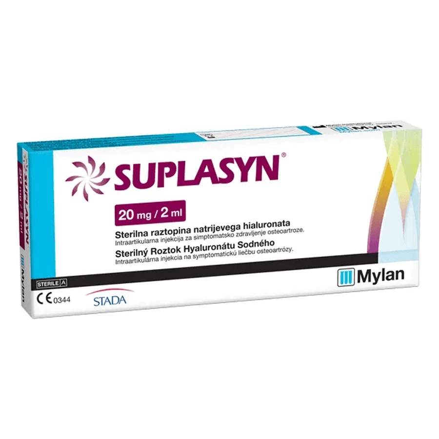 Suplasyn 20 mg/ 2 ml, solution for injection, syringe 2 ml x 1 ampoule