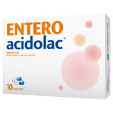 Entero Acidolac, for children over 3 years of age and adults, 10 capsules