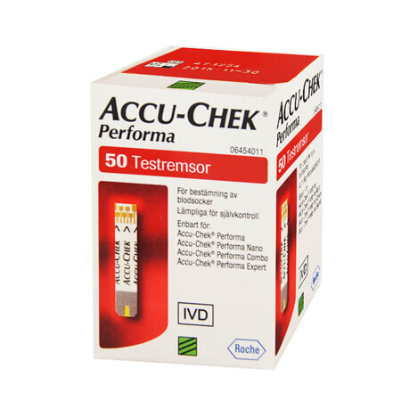 Accu-Chek Performa, 50 Teststreifen, Roche