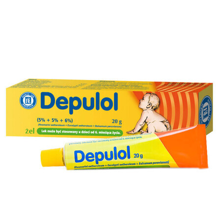 Depulol (5% + 5% + 6%)/ 100 g, Gel für Kinder ab 6 Monaten, 20 g