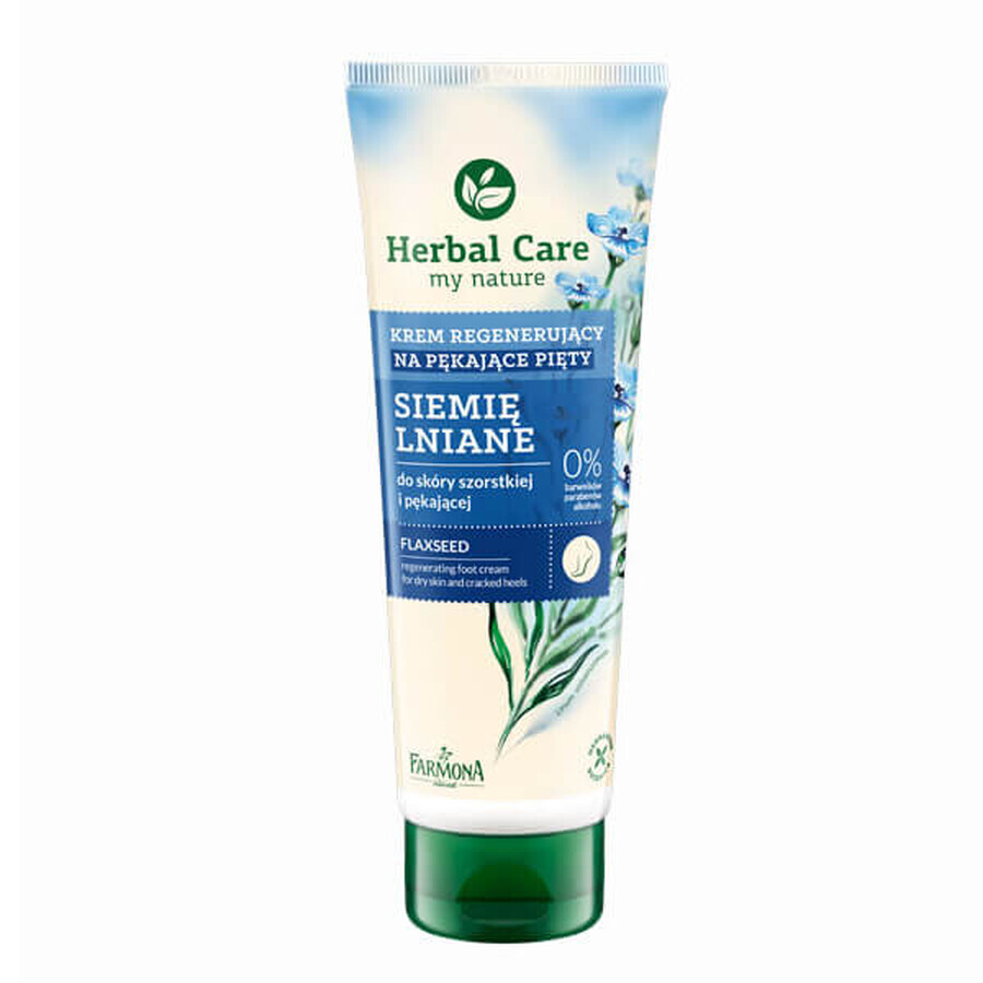 Farmona Herbal Care, Creme für rissige Fersen mit Leinsamen, 100 ml