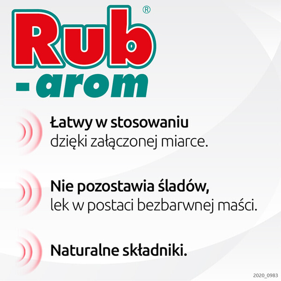 Rub-arom, wärmende Salbe, 40 g