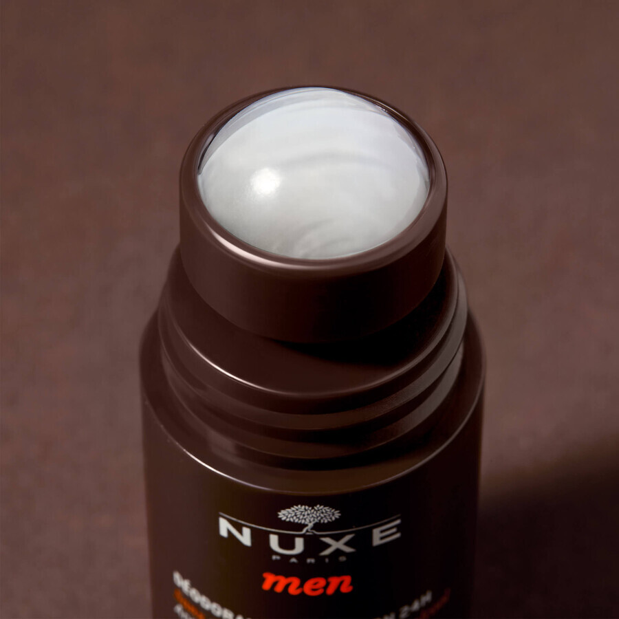 Nuxe Men, Deodorant für den Rund-um-die-Uhr-Schutz, Roll-on, 50 ml