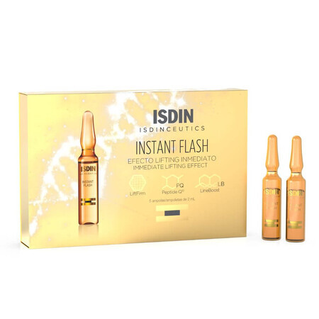 Isdin Fiole ser pentru lifting Instant Flash, 5 fiole