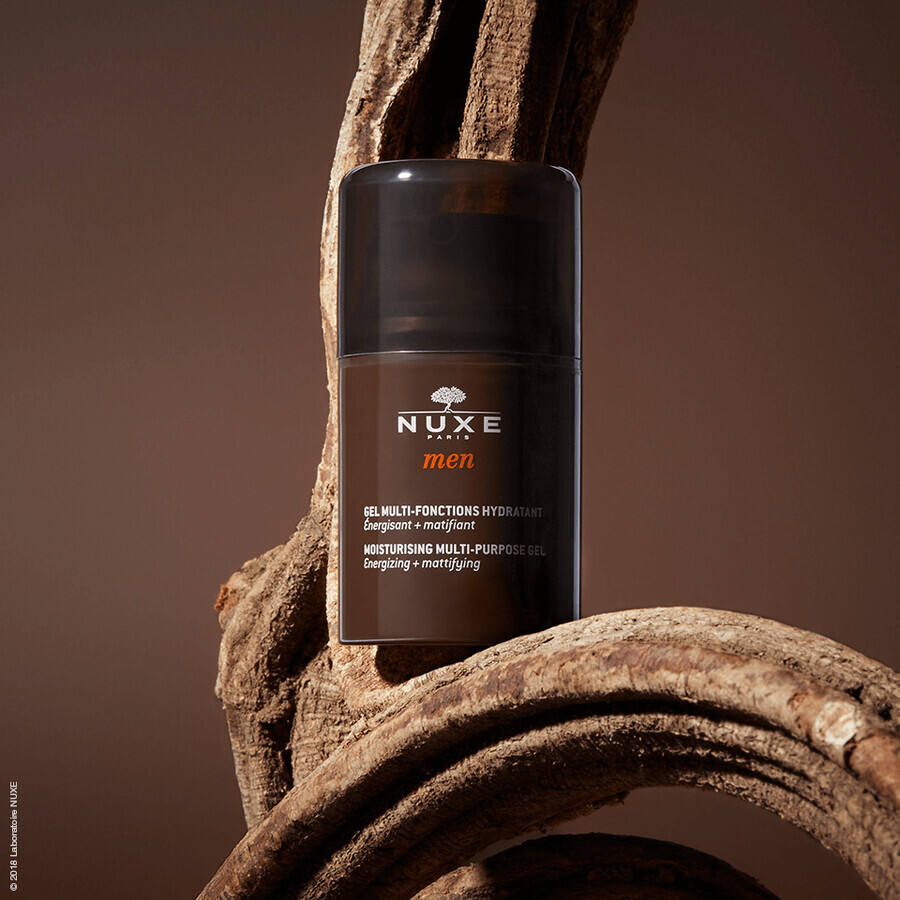 Nuxe Men, gel idratante multifunzionale per il viso, 50 ml