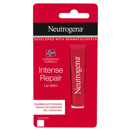 Neutrogena Norwegian Formula, intensely regenerating lip balm, 15 ml