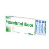 Paracetamol Hasco 125 mg, rektale Zäpfchen, 10 Stück