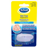 Scholl, wedge interdigital gel, large, 2 pieces + small, 1 piece