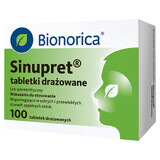 Sinupret, 100 irritated tablets