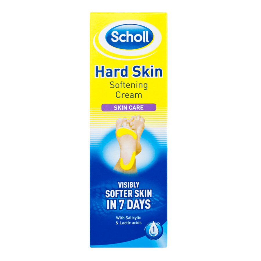 Scholl, Weichmachercreme für harte Füße, 60 ml