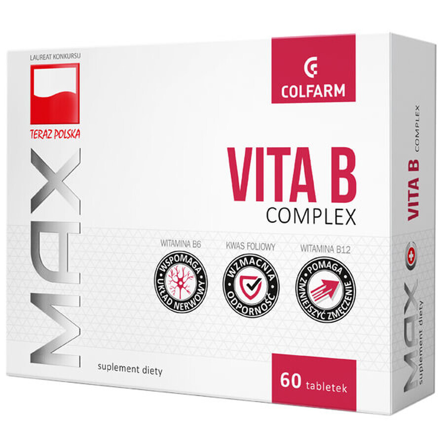 Max Vita B-Komplex, 60 Tabletten