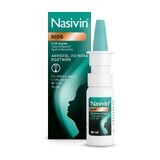 Nasivin Kids 0,25 mg/ml, Nasenspray, für Kinder im Alter von 1 bis 6 Jahren, 10 ml