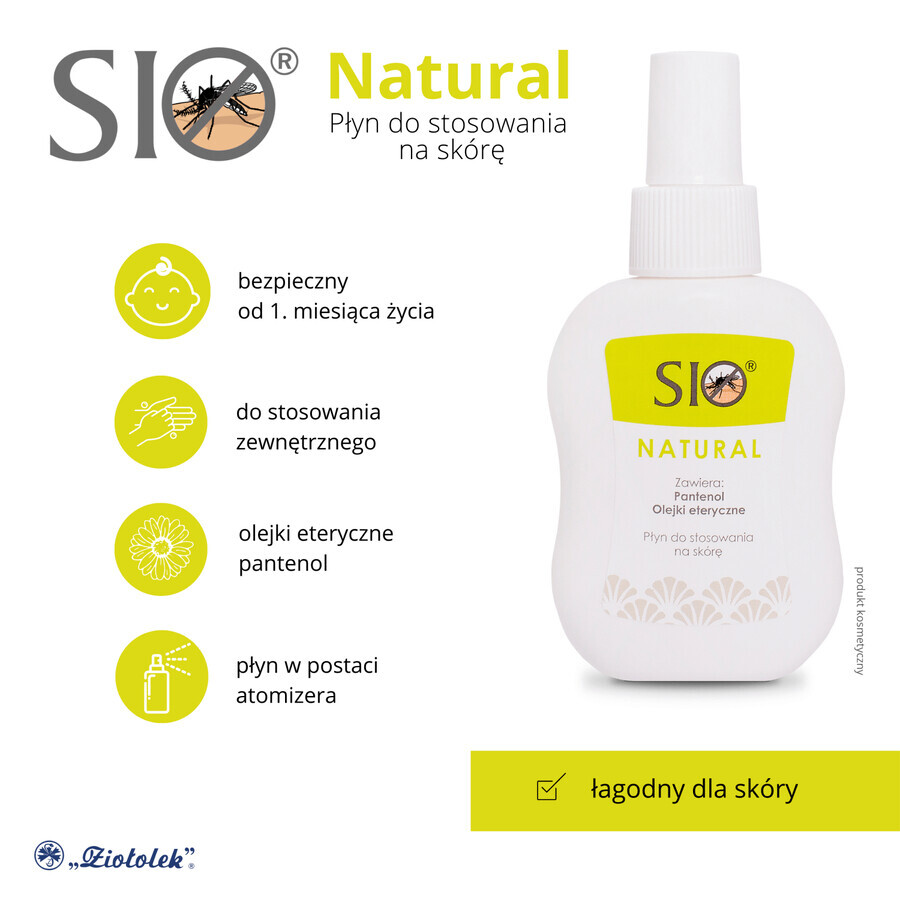 Sio Natural, Insektenschutzmittel für Kinder ab 1 Monat, 100 ml