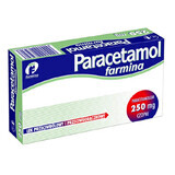 Paracetamol Farmina 250 mg, Zäpfchen, 10 Stück