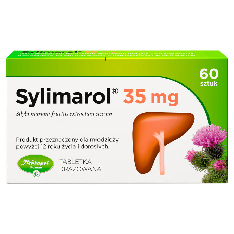 Sylimarol 35 mg, 60 Reizstofftabletten