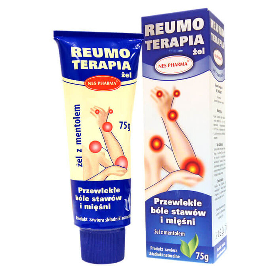 Reumo Terapia, Menthol-Gel, 75 g