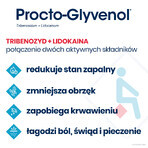 Procto-Glyvenol 400 mg + 40 mg, suppositories, 10 pieces