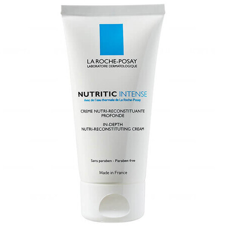 La Roche-Posay Nutritic Intense, intensief voedende en regenererende verzorging voor de droge huid, 50 ml