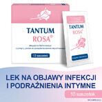 Tantum Rosa 53,2 mg/g, Pulver für Vaginalspüllösung, 10 Beutel