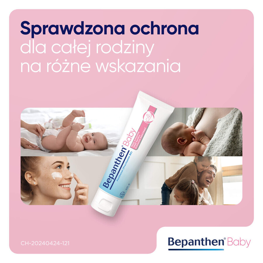 Bepanthen Baby, Windelausschlag-Salbe für Babys, 100 g