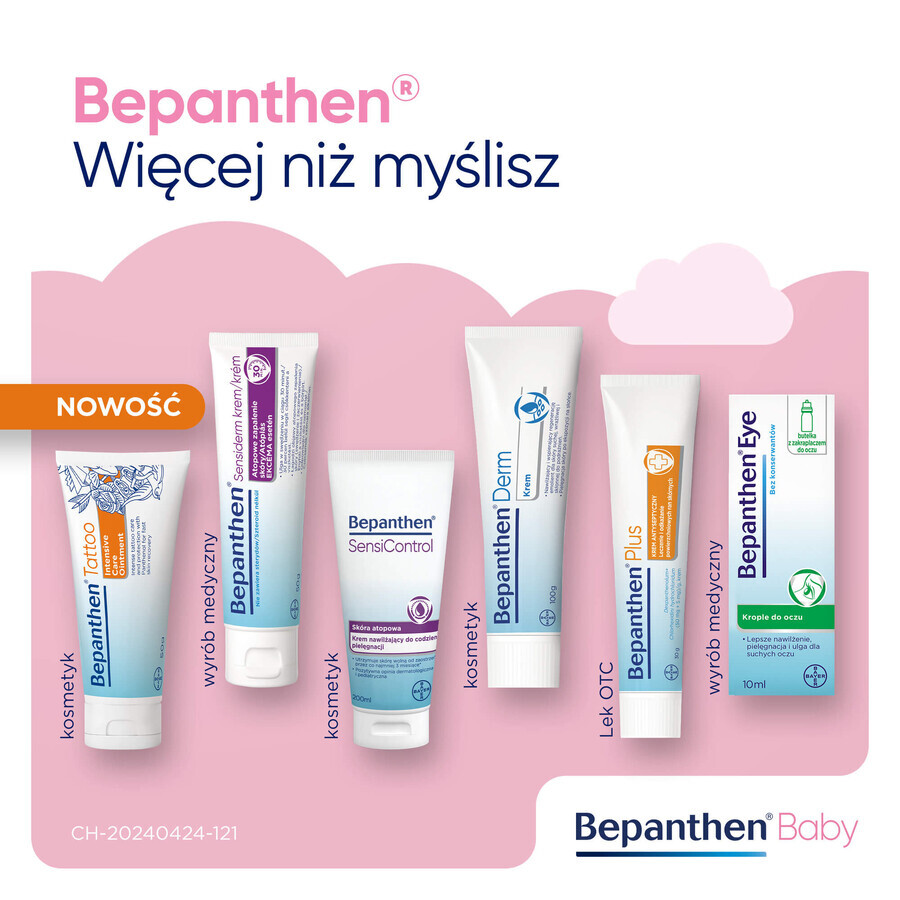 Bepanthen Baby, Windelausschlag-Salbe für Babys, 100 g