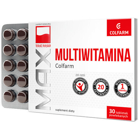 Max Multivitamin, 30 Filmtabletten