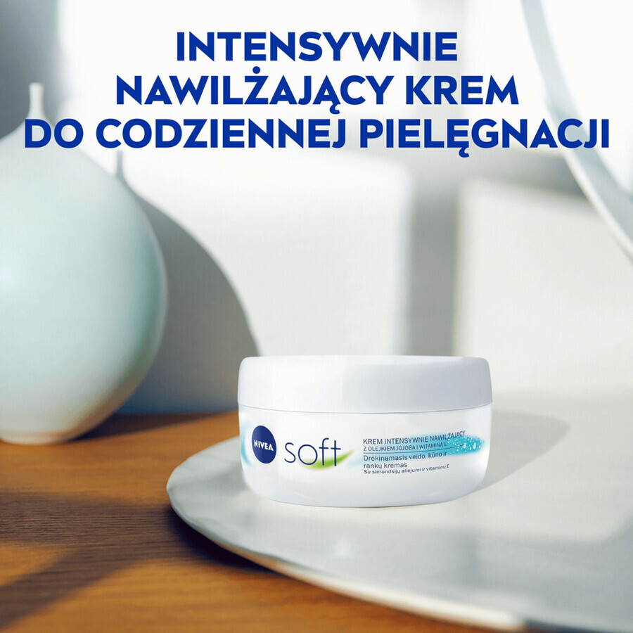 Nivea Soft, intensiv feuchtigkeitsspendende Creme, 300 ml