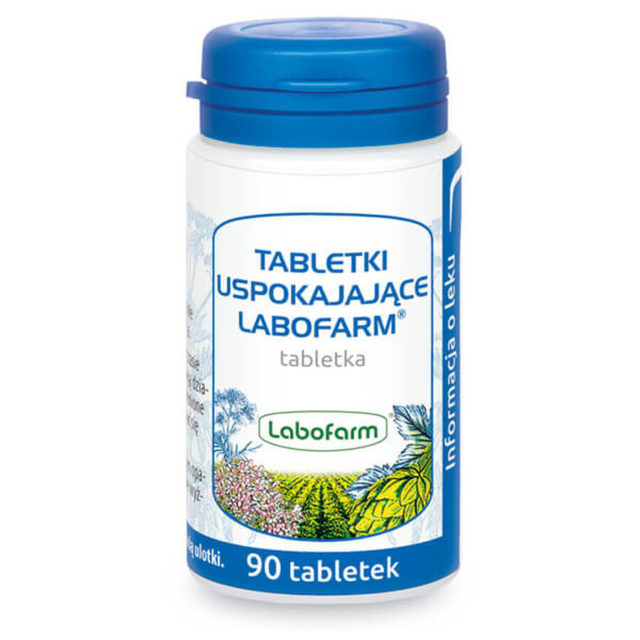 Labofarm Beruhigungstabletten 170 mg + 50 mg + 50 mg + 50 mg, 90 Tabletten