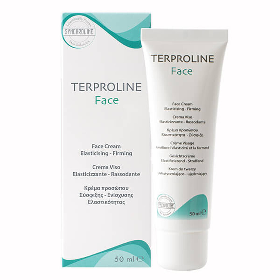 Synchroline Terproline Face, crema viso elasticizzante e rassodante, 50 ml