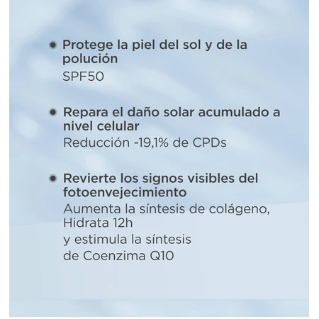 Isdin Fusion Water Age Repair Sun Protection Fluid for Face with SPF 50, 50 ml