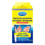 Scholl, Warzen- und Warzenentfernungsspray für Kinder ab 4 Jahren und Erwachsene, 80 ml