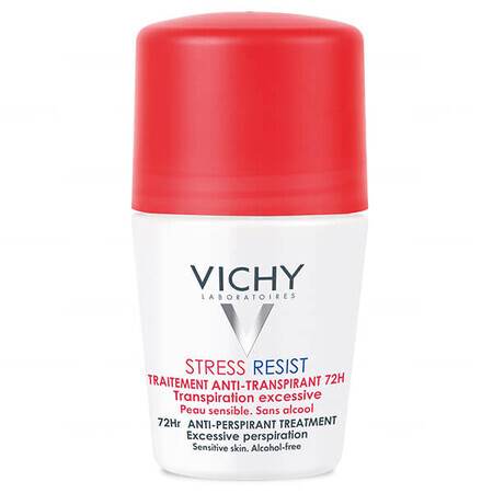 Vichy Stress Resist, antiperspirant roll-on, intensive anti-perspirant treatment, 72h, 50 ml