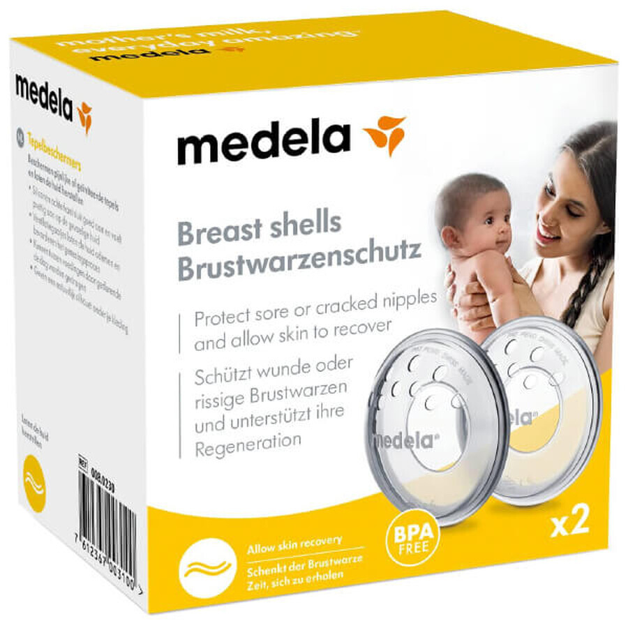 Medela, Stillhütchen, 2 Stück.