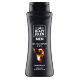 White Jeleń Men, gel and shampoo 2 in 1, with minerals, 300 ml