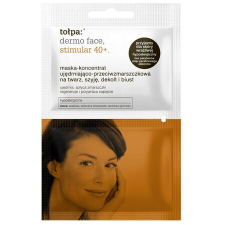 Tolpa Dermo Face, Stimular 40+, mask-concentrate anti-wrinkle strengthening, 12 ml