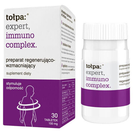 Tolpa Expert Immuno Complex, formulă regenerantă și de întărire, 30 comprimate