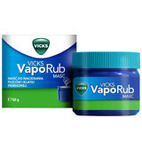 Vicks VapoRub, Salbe für Kinder ab 5 Jahren und Erwachsene, 50g