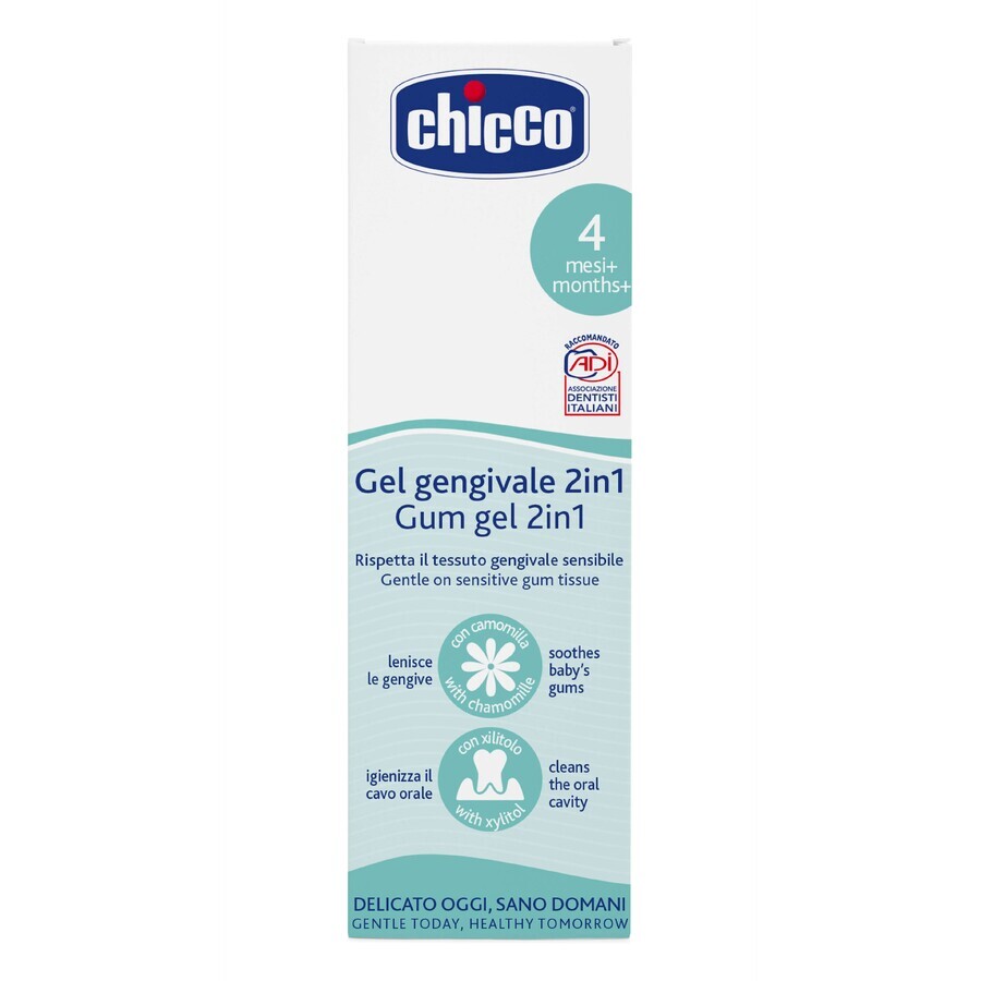 Chicco, multifunktionales Zahnungsgel ab 4 Monaten, 30 ml